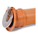Sewer discharge valve/cap DN 250