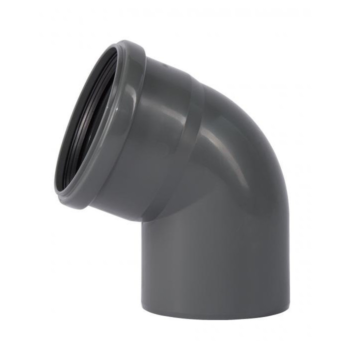 Siseveetorustiku pöörded WAVIN Optima 110 x 67°, hall