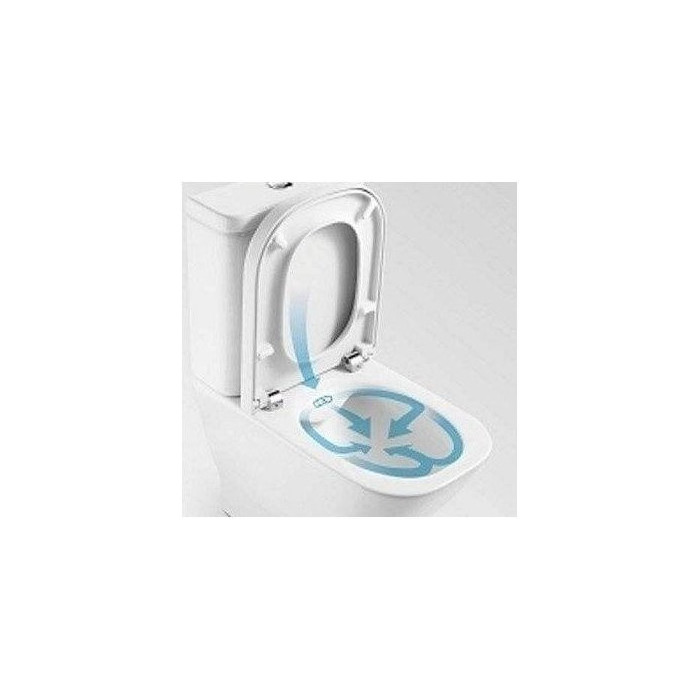 The unit being built is the ROCA Meridian Compact Rimless.