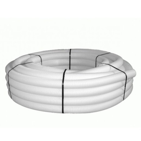 Plastic flexible duct FRANKISCHE Profi-air Dn 90/78 mm - 50 m, white