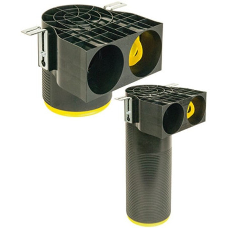 Diffuser box FRANKISCHE Profi-air classic 2 x Dn 75 mm - Dn 125