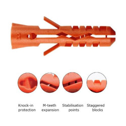 Unit fastening kits MEFA M6 x 80 mm