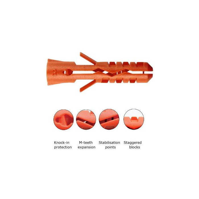 Unit fastening kits MEFA M6 x 80 mm
