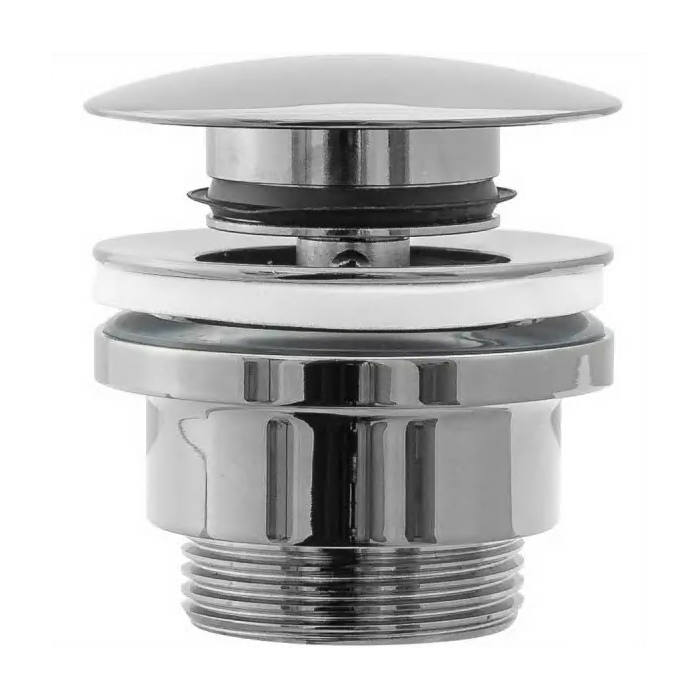 Luxury P1 universal Click Clack sink siphon set, chrome-plated
