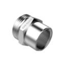 Connection for corrugated stainless steel pipe DN25 x 1 1/4""