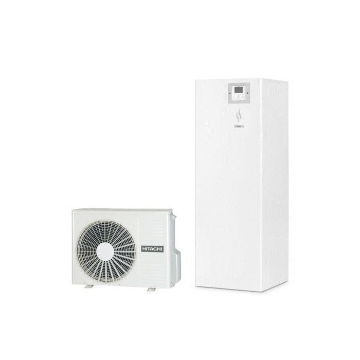 Küttesüsteem õhk-vesi HITACHI Yutaki S220 l Combi 6 kW