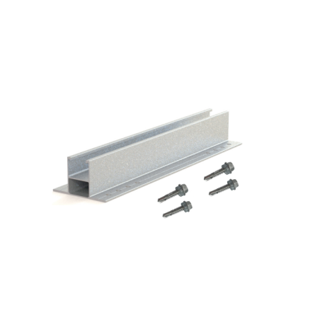 Rail with mounts for solar modules 250 mm