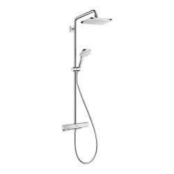 Thermostatic rain shower system HANSGROHE Croma E Showerpipe 280 1 jet, 27630000