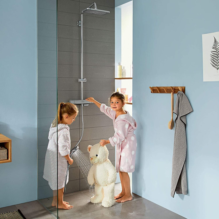 Термостатическая система дождевого душа HANSGROHE Croma E Showerpipe 280 1 jet, 27630000
