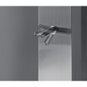 Outdoor shower panel MEPAshower steel 717
