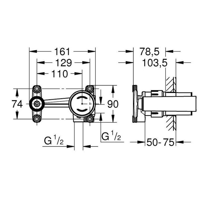 Potikend osa segistile GROHE, 23429000