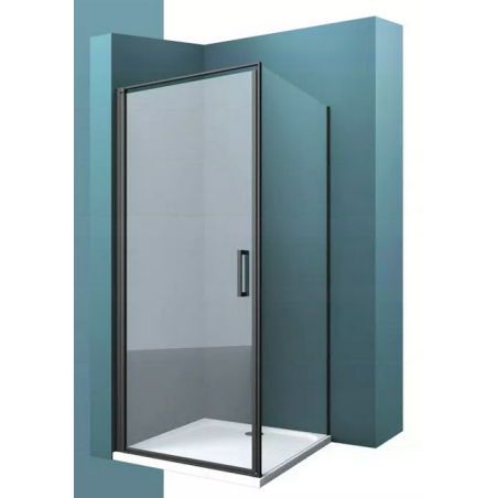Shower cabin MEPA Black Nero (Choice of various sizes)