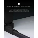 Shower doors MEPA Black Nero I (Various size options)