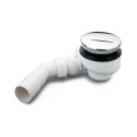 Sifooniga dušimat PAA Turboflow TB90P 90 mm