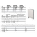 TECE UP 110 built-in collector cabinet for up to 11 circuits