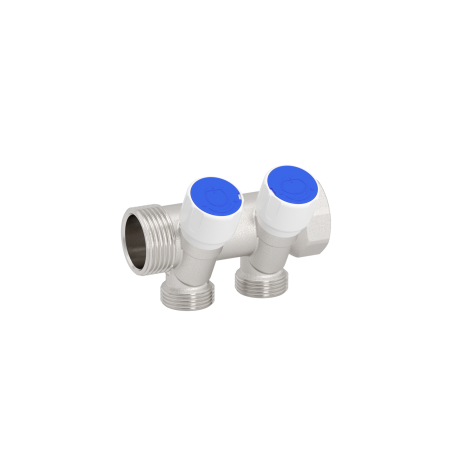 Water collector MEPA 2 rings with shut-off valves