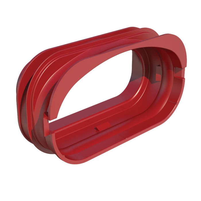 Sealing gasket UBBINK Air Excellent Dn 100 x 50 mm for ducts
