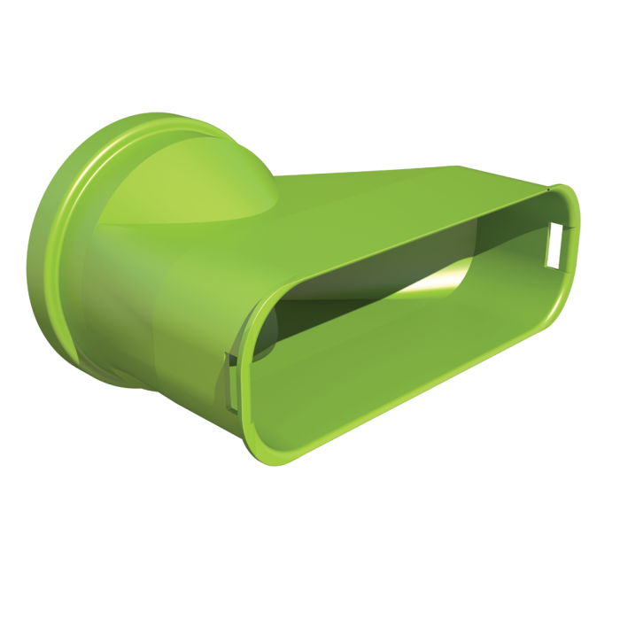 Adapter for DBOX collector UBBINK Air Excellent Dn 75 - Dn 140 x 50 mm