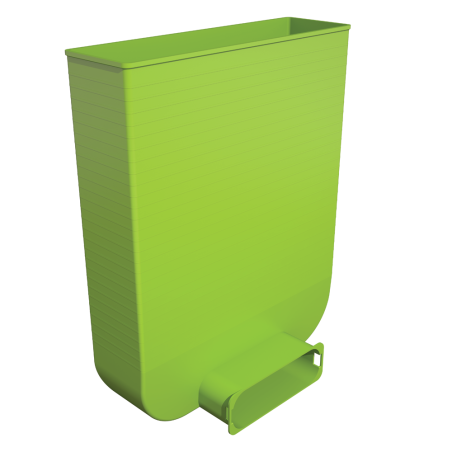 Plastic floor grille box UBBINK Air Excellent 318 x 96 mm - Dn 140 x 50 mm