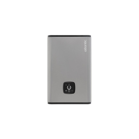 Electric water heater ATLANTIC Vertigo Steatite 30 Wi-Fi Silver