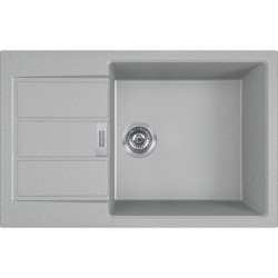 Franke Sirius S2D 611-78XL kitchen sink, 78x50 cm, "Urban" gray