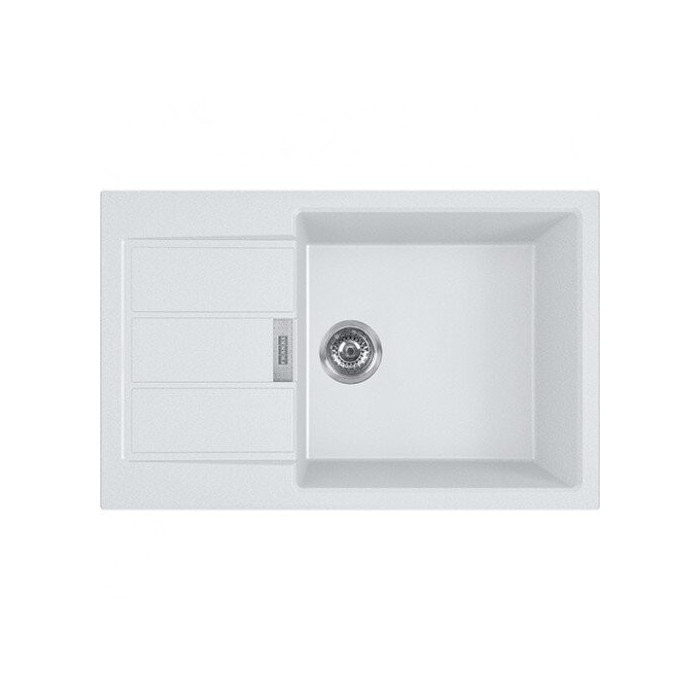 Тектоническая мойка FRANKE Sirius S2D 611-78XL, 78x50 см, арктически белая