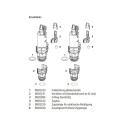 TECEprofil flush valve for built-in cistern