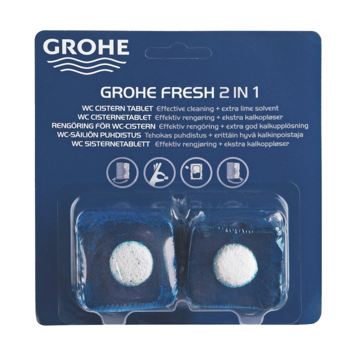 Свежие таблетки для рамы GROHE унитаза, 38882000