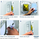 Värsked tabletid GROHE WC raami jaoks, 38882000