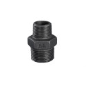 Ühendus vähendatud neljakandiline GRODITZER FITTINGS (A.L.) 1"" x 1/2"" i/i, must