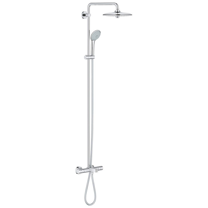 Термостатическая ванно-душевая система GROHE Euphoria 260 с ручным душем белого цвета Euphoria 110 massage