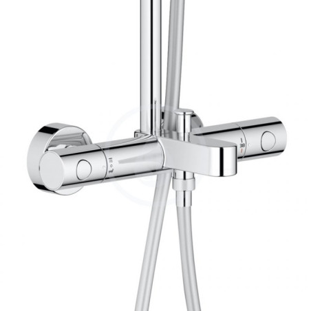 Термостатическая ванно-душевая система GROHE Euphoria 260 с ручным душем белого цвета Euphoria 110 massage