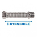Painduv roostevaba terasest voolik MEPA Luxury 75-130 mm (DN12) 1/2"" sisemine / 1/2"" välimine