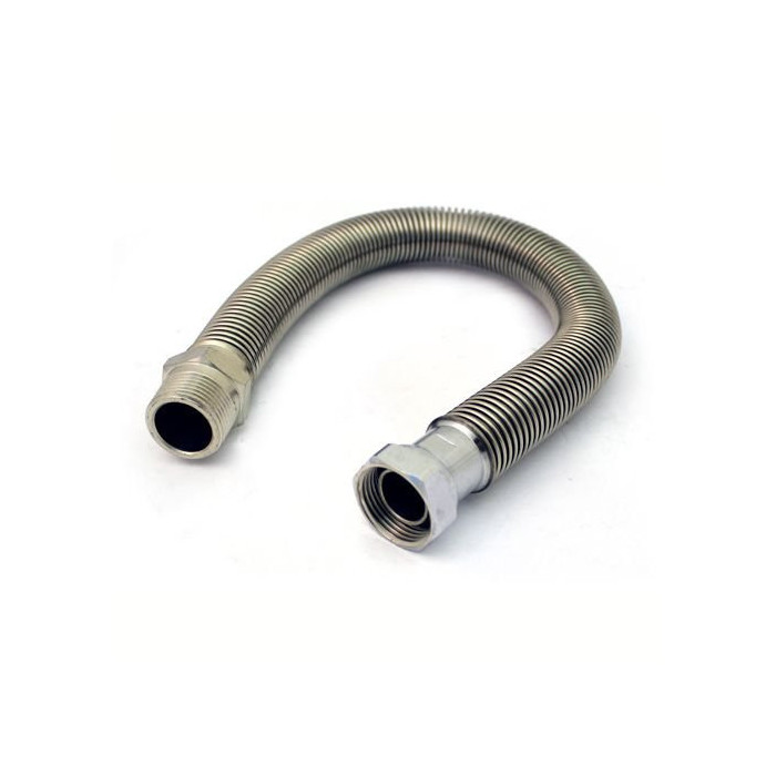 Painduv roostevaba terasest voolik MEPA Luxury 75-130 mm (DN12) 1/2"" sisemine / 1/2"" välimine