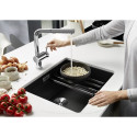 BLANCO Etagon 500-U stone composite sink, black