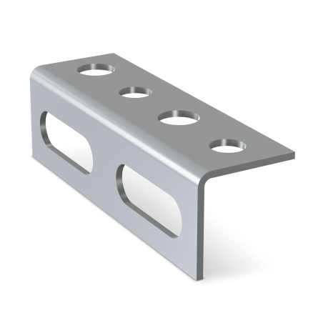 Perforeeritud L-kujuline profiil NICZUK 30 x 30 mm / 3 mm, pikkus 2 meetrit