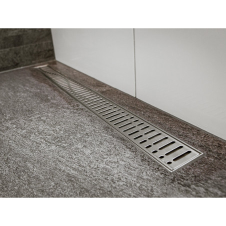 Dušikaldri komplekt ACO ShowerDrain C horisontaalse flanšiga, Wave 3 in 1 restidega, (Erinevate pikkuste valik)