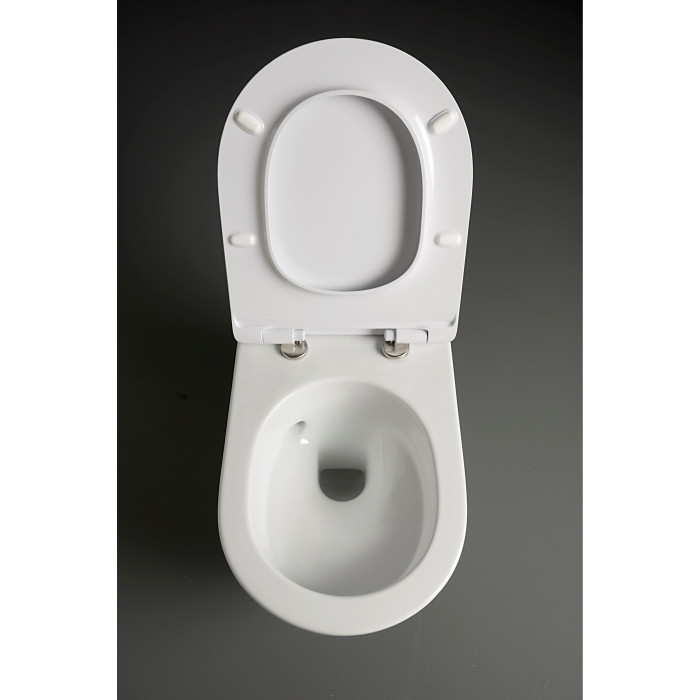 Rippuv WC-pott FLAMINIA App Go SILENT koos Slim Slow close kaanega