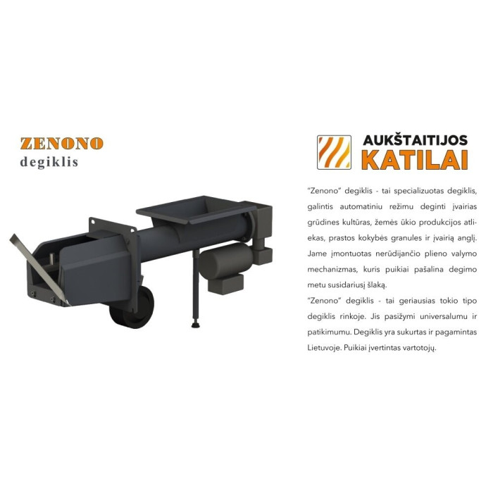 Universaalne pelletikatel AUKŠTAITIJOS KATILAI Agro Uni 15 kW