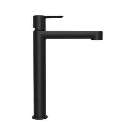 RAVAK Puri high basin mixer, without overflow, black-matt