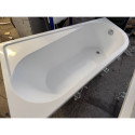 Acrylic asymmetric bathtub RAVAK Chrome 1600 x 1050, left (From the exhibition)