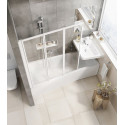 Acrylic asymmetrical bathtub RAVAK BeHappy II 1500 x 750, left (From the exhibition)