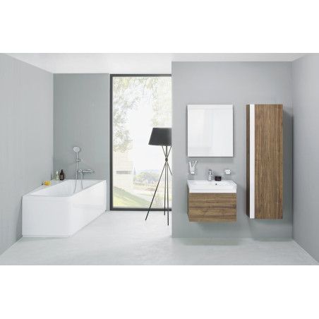 Acrylic asymmetrical bathtub RAVAK 10° 1650 x 950, right (From the exhibition)