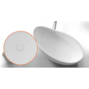 MEPA Stone Composite Bathtub Bend Matt-Black 184 x 112 cm with Black Matte Drain