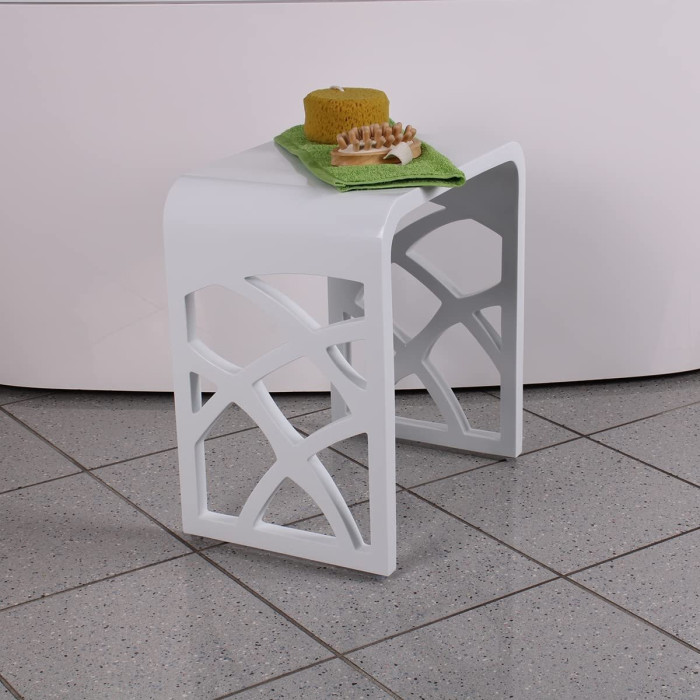 MEPA 9246 stone mass chair, white-matt