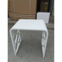 MEPA 9246 stone mass chair, white-matt