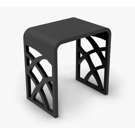 MEPA 9246 stone mass chair, black-matt