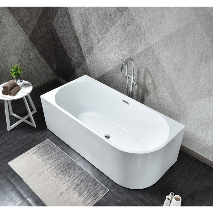 Acrylic bathtub MEPA corner L, 140 x 75 cm