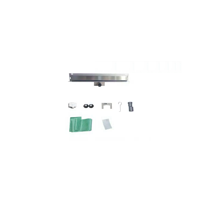 Wall gutter with adhesive tile "Dry" (Various length options)