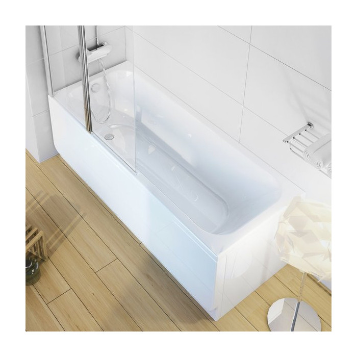 Acrylic rectangular bathtub RAVAK Chrome 1700 x 750 mm (From the exhibition)